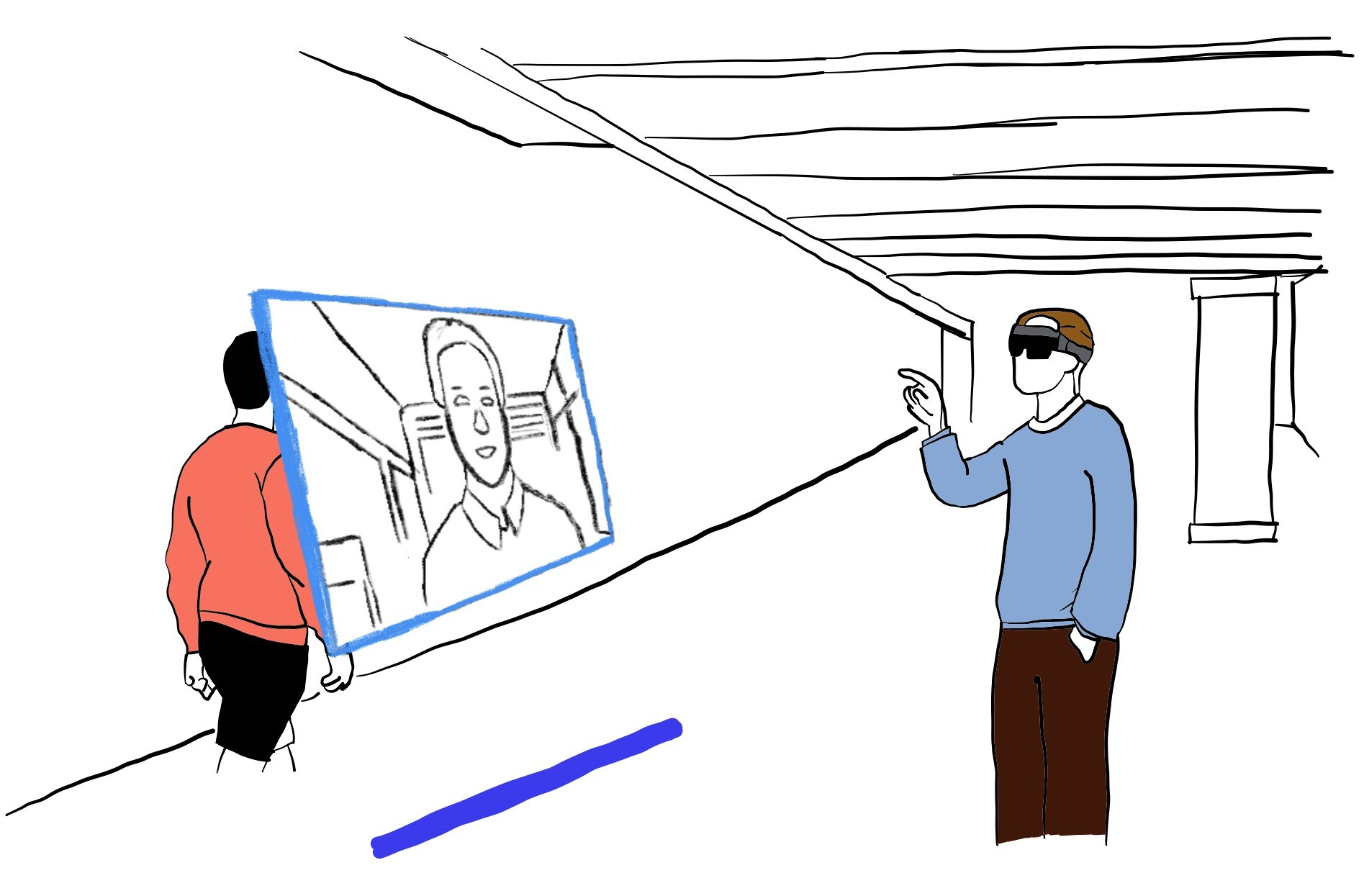 Shadows of Reality: Enhancing Bystander Awareness of Mixed Reality Interfaces