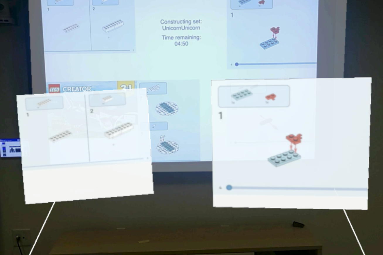 EndovasculAR: Utility of Mixed Reality to Segment Large Displays in Surgical Settings